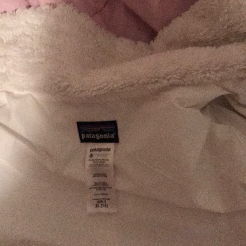 A Patagonia furry jacket